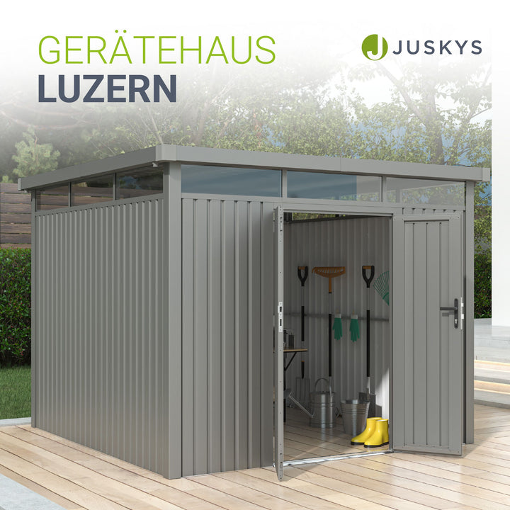 Metall Gerätehaus Luzern Pro