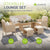 Rattan Sitzgruppe Turin