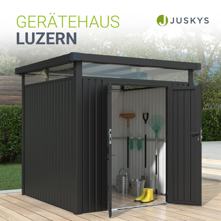 Metall Gerätehaus Luzern Pro