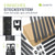 Lagerregal Basic 2er bis 8er Set 180 x 90 x 40 cm