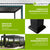 Lamellendach Tahiti 3 x 5,9 m inkl. 2x Seitenwand 3 m