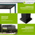 Lamellendach Tahiti 3 x 4 m inkl. 1x Seitenwand 3 m
