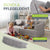 Kindersofa Kayo mit Cord Bezug & Kissen
