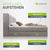 Boxspringbett Detroit - Chenille-Stoff