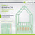 Kinderbett Marli 90 x 200 cm