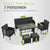 Rattan Sitzgruppe Turin