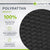 Runder Polyrattan Gartentisch Yoro