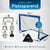 Pop-Up Fußballtor 2er Set Goal Master