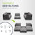Premium Gartenmöbel Set Port Royale