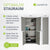 Aktenschrank aus Metall