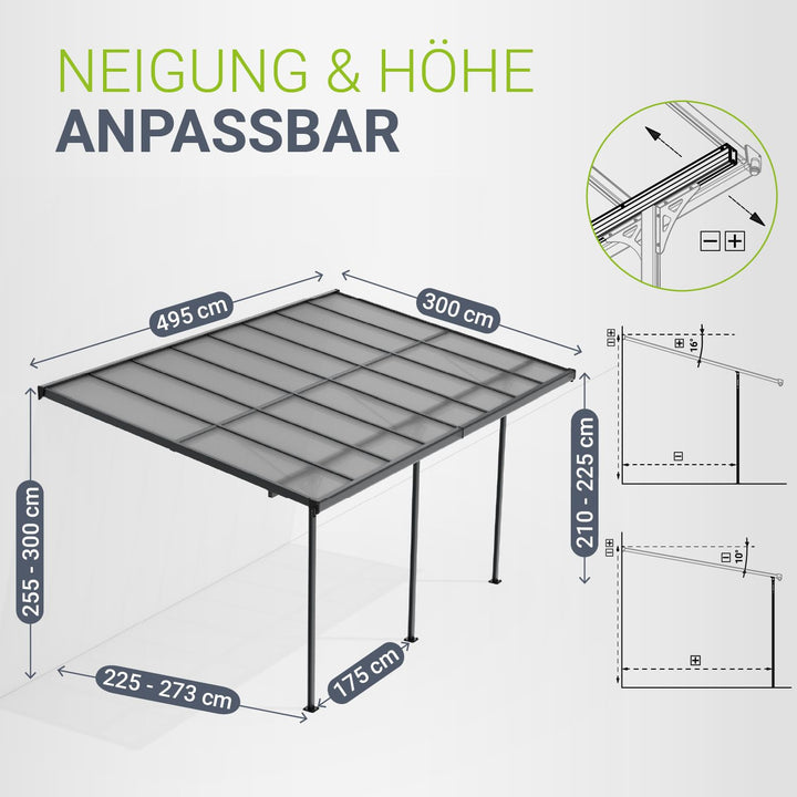 Terrassenüberdachung Borneo
