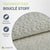 Boxspringbett Manitoba - Bouclé-Stoff
