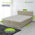 Boxspringbett Seattle - Malmo-Stoff