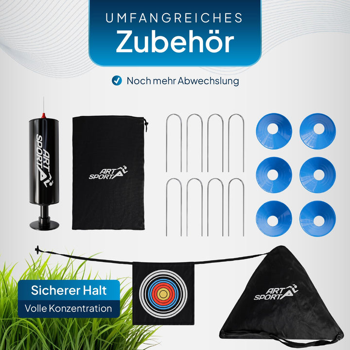 Pop-Up Fußballtor 2er Set Goal Master
