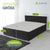 Boxspringbett Seattle - Malmo-Stoff