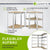 3er Regalsystem 1 Corner & 2 Basic