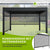 Lamellendach Tahiti 3 x 4 m inkl. 1x Seitenwand 4 m