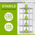 3er Regalsystem 1 Corner & 2 Basic