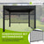 Lamellendach Tahiti 3 x 3 m inkl. 1x Seitenwand 3 m