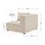 Modulares Sofa Domas - Variantenauswahl