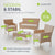 Polyrattan Sitzgruppe Fort Myers