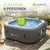 Whirlpool aufblasbar für 4-6 Personen