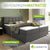 Boxspringbett Seattle - Malmo-Stoff