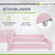 Kinderbett Marli 90 x 200 cm mit Bettkasten
