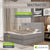 Boxspringbett Detroit - Chenille-Stoff