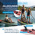 Stand Up Paddling Board mit Kajaksitz