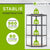 3er Regalsystem 1 Corner & 2 Easy