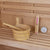 Traditionelle Sauna Vantaa - Schwarz