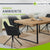 Drehstuhl Clyde mit Cord