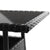 Eckiger Polyrattan Gartentisch Yoro