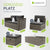 Polyrattan Lounge Salou