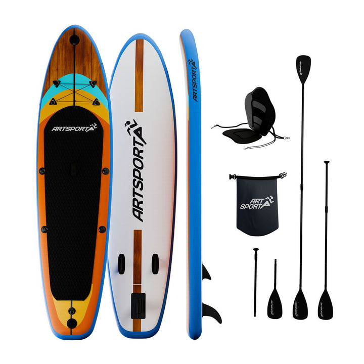Stand Up Paddling Board mit Kajaksitz