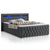Boxspringbett Leona - Samt