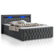 Boxspringbett Leona - Samt