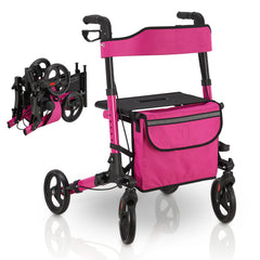 Aluminium Rollator Vital mit Sitz