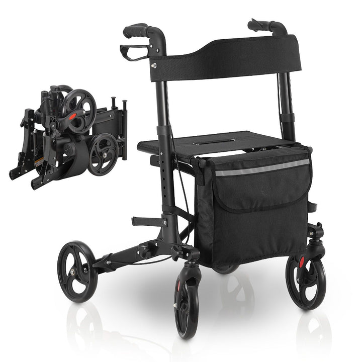 Aluminium Rollator Vital mit Sitz