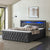 Boxspringbett Leona - Samt