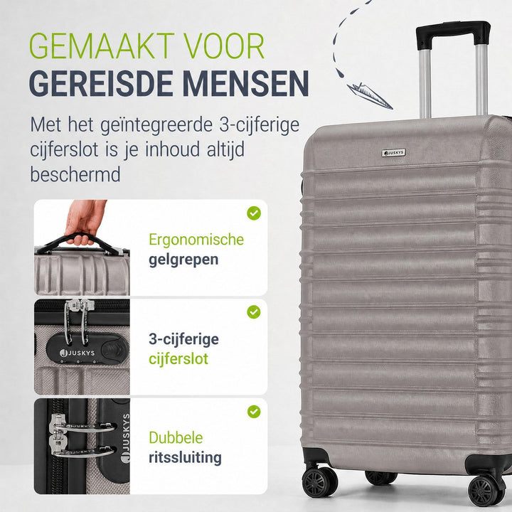 Hartschalen Kofferset Rom