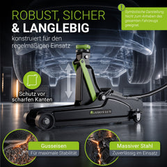 Wagenheber 2,5 t mit Transportbox