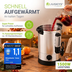 Glühweinkocher Teramo 7l oder 10l