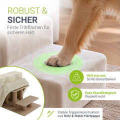 Haustiertreppe Timmy mit 3 Stufen