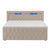 Boxspringbett Leona - Samt