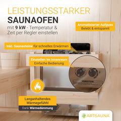 Cube Fasssauna Fjora XL