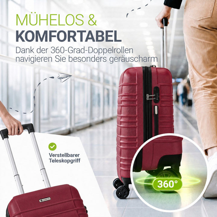 Hartschalen Kofferset Rom