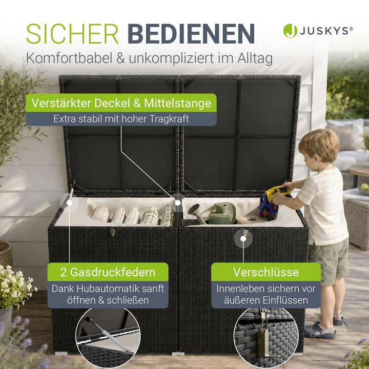 Polyrattan Auflagenbox Jumbo