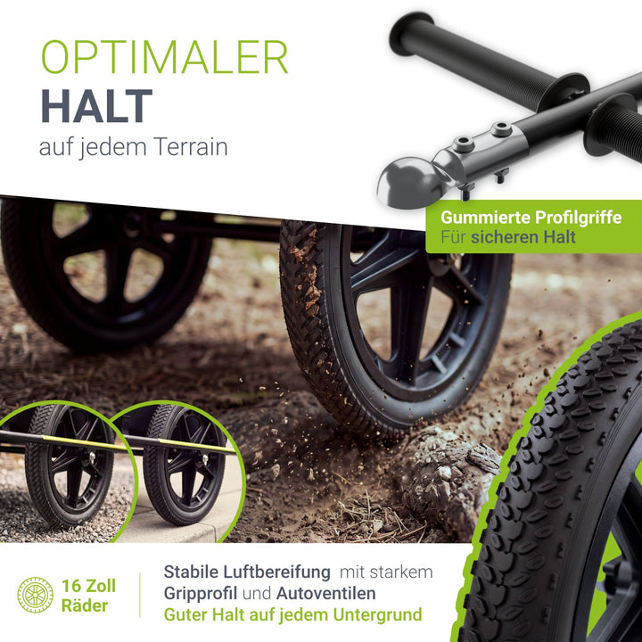 Transportanhänger / Fahrradanhänger 90 Liter